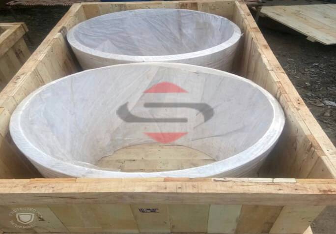 A Wooden Box With A Couple Of Bowls Inside